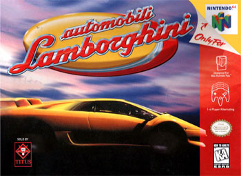 Carátula del juego Automobili Lamborghini (N64)