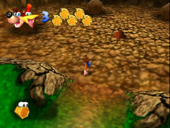 Pantallazo del juego online Banjo-Kazooie (N64)