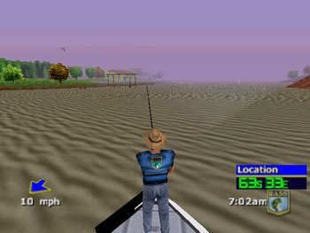 Pantallazo del juego online BASS Masters 2000 (N64)