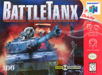 Carátula del juego BattleTanx (N64)