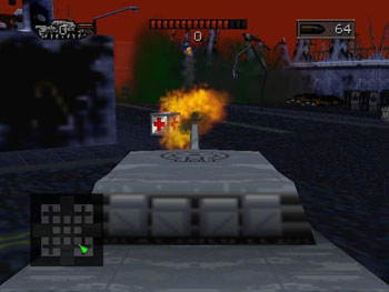 Pantallazo del juego online BattleTanx (N64)