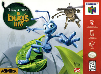 Carátula del juego A Bug's Life (N64)