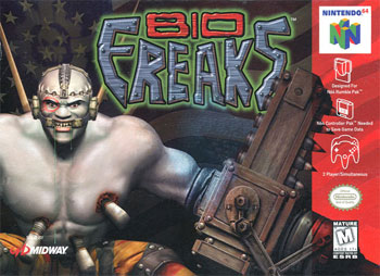 Carátula del juego Bio FREAKS (N64)