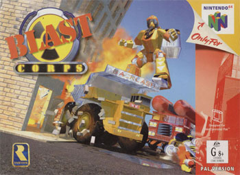 Carátula del juego Blast Corps (N64)