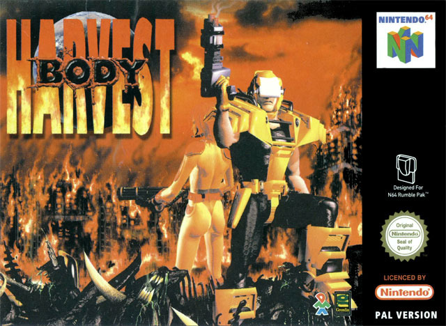 Carátula del juego Body Harvest (N64)