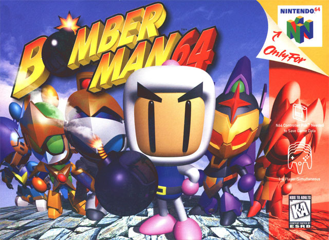 Carátula del juego Bomberman 64 (N64)