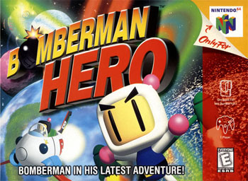 Carátula del juego Bomberman Hero (N64)