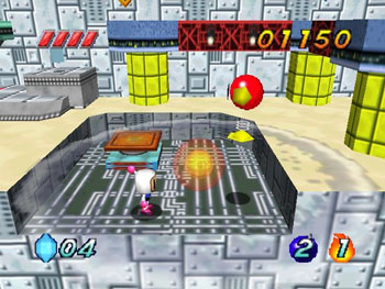 Pantallazo del juego online Bomberman Hero (N64)