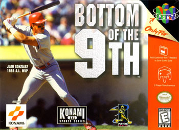 Carátula del juego Bottom of the 9th (N64)