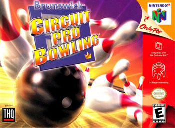 Carátula del juego Brunswick Circuit Pro Bowling (N64)