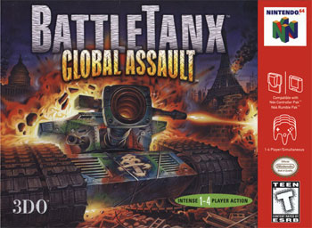 Carátula del juego BattleTanx - Global Assault (N64)