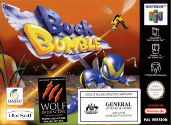 Carátula del juego Buck Bumble (N64)