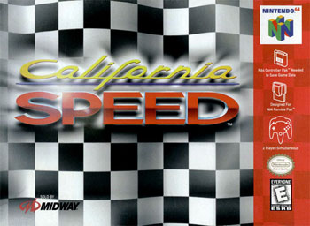 Carátula del juego California Speed (N64)