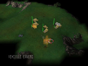 Pantallazo del juego online Command and Conquer (N64)