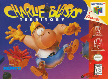 Carátula del juego Charlie Blasts Territory (N64)