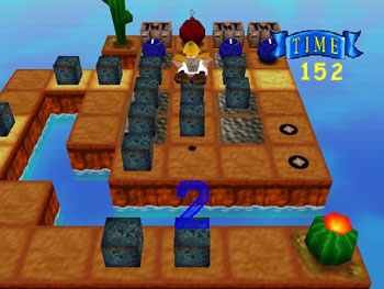 Pantallazo del juego online Charlie Blasts Territory (N64)