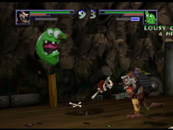 Pantallazo del juego online Clay Fighter Sculptor's Cut (N64)