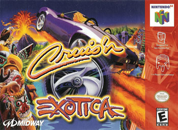 Carátula del juego Cruis'n Exotica (N64)