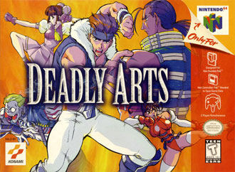 Carátula del juego Deadly Arts (N64)