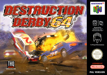 Carátula del juego Destruction Derby 64 (N64)