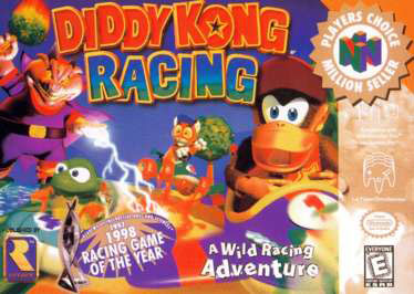Carátula del juego Diddy Kong Racing (N64)