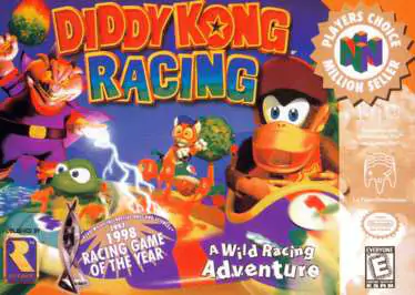 Portada de la descarga de Diddy Kong Racing