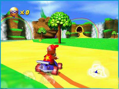 Pantallazo del juego online Diddy Kong Racing (N64)