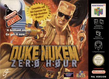 Carátula del juego Duke Nukem Zero Hour (N64)