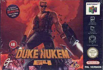 Portada de la descarga de Duke Nukem 64