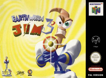 Carátula del juego Earthworm Jim 3D (N64)