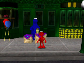 Pantallazo del juego online Sesame Street Elmo's Number Journey (N64)