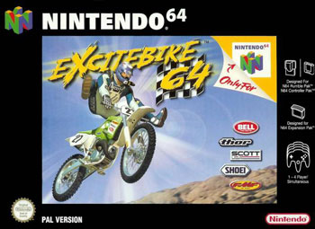 Carátula del juego Excitebike 64 (N64)