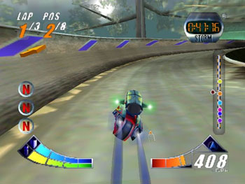 Pantallazo del juego online Extreme-G 2 (N64)