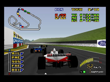 Pantallazo del juego online F1 Pole Position 64 (N64)