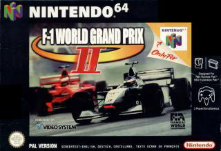 Carátula del juego F-1 World Grand Prix II (N64)