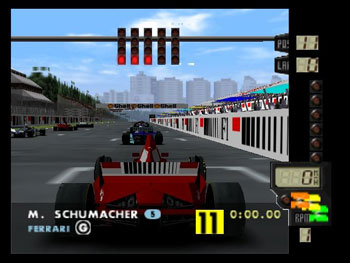 Pantallazo del juego online F-1 World Grand Prix (N64)