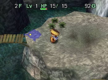 Pantallazo del juego online Fushigi no Dungeon Fuurai no Shiren 2 (N64)