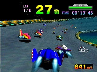 Pantallazo del juego online F-Zero X (N64)