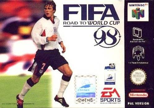 Carátula del juego FIFA - Road to World Cup 98 (N64)