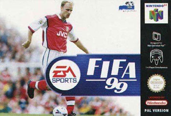 Carátula del juego FIFA 99 (N64)