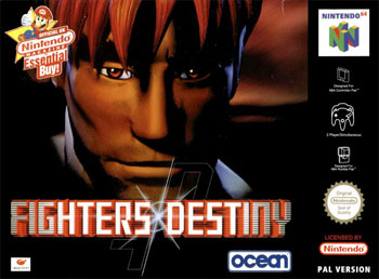 Carátula del juego Fighters Destiny (N64)