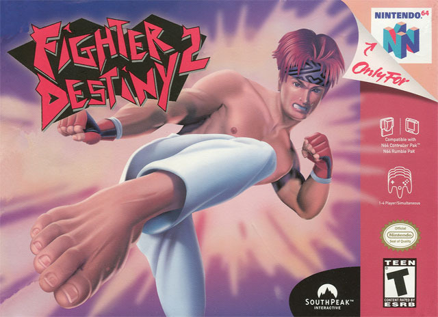 Carátula del juego Fighter Destiny 2 (N64)