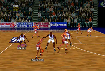 Imagen de la descarga de Fox Sports College Hoops ’99