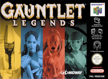 Carátula del juego Gauntlet Legends (N64)
