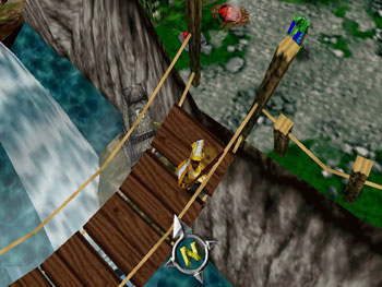 Pantallazo del juego online Gauntlet Legends (N64)