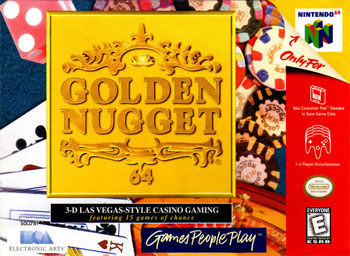 Carátula del juego Golden Nugget 64 (N64)