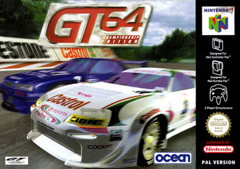 Carátula del juego GT 64 Championship Edition (N64)