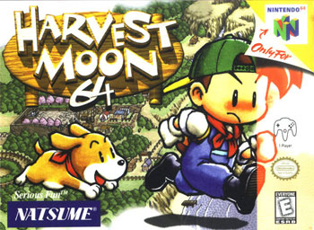 Carátula del juego Harvest Moon 64 (N64)