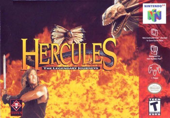 Carátula del juego Hercules - The Legendary Journeys (N64)