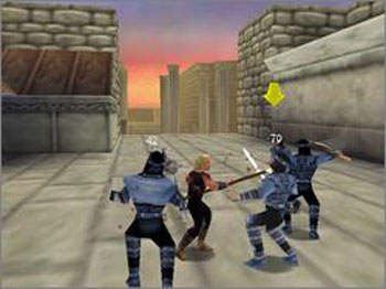 Pantallazo del juego online Hercules - The Legendary Journeys (N64)